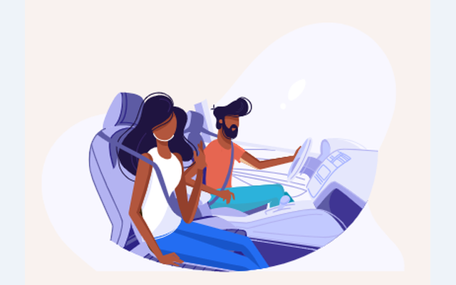 Couple rennais et sa voiture assurée